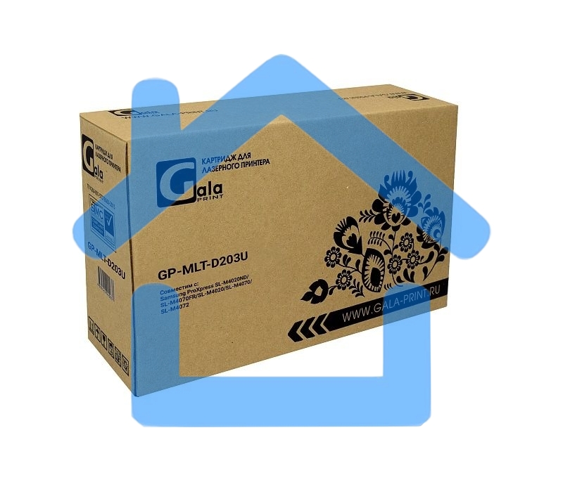 Картридж GalaPrint GP-MLT-D203U черный (15000 стр) для Samsung ProXpress SL-M4020ND/SL-M4070FR/SL-M4020/SL-M4070/SL-M4072 (для аппаратов, выпущенных после 01.07.2017)