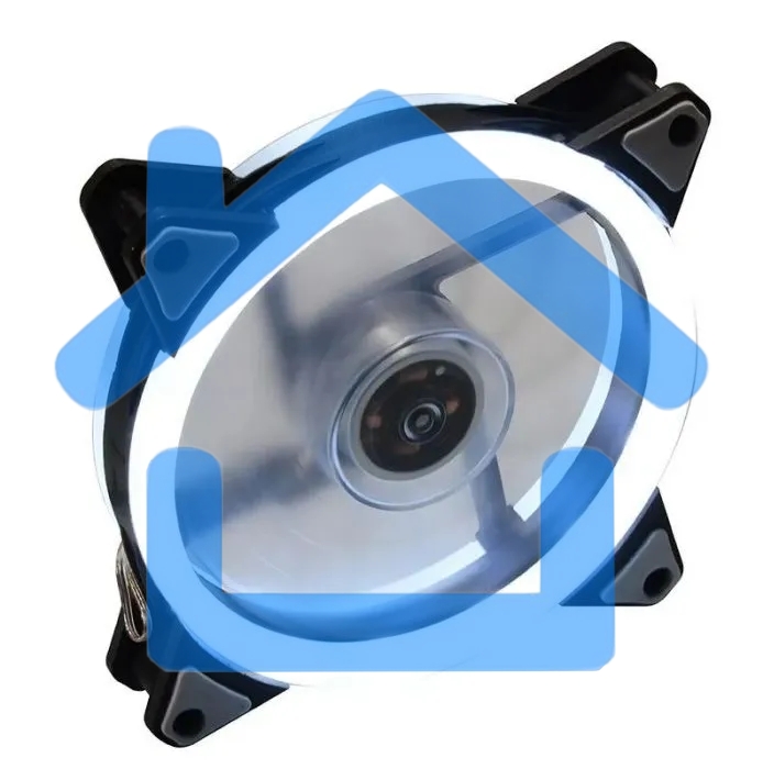 Вентилятор для корпуса Gembird D12025S12L-W черный, 120 мм, 1200 об/мин, 20.5 дБ, 3 pin