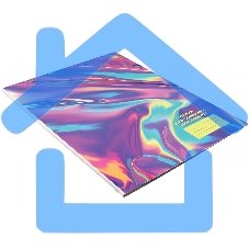 Папка Silwerhof Oil для семейных документов (на 4комп листов) 230x310мм