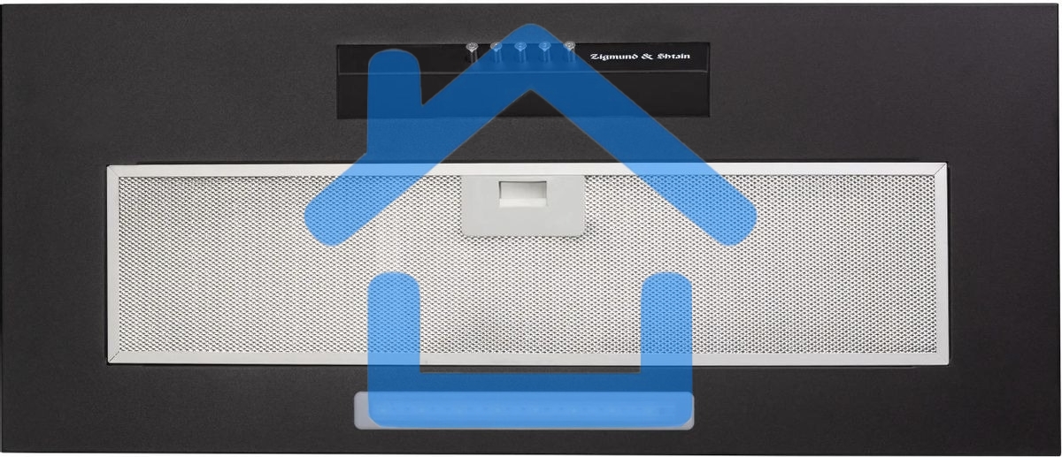 Вытяжка встраиваемая Zigmund & Shtain K 012.7 B черный, 70 см, 1010 куб. м/ч, 72 дБ