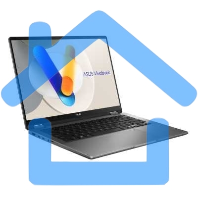 Ноутбук ASUS TP3407SA-QL055W серый 90NB14Y1-M00690 flip 14
