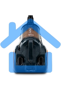 Пылесос Vitek VT-1894 оранжевый, питание от сети, 400 Вт, уборка сухая, пылесборник 2.5 л