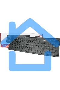 Клавиатура Genius SlimStar 7230 беспроводная, USB, Радиоканал, черный