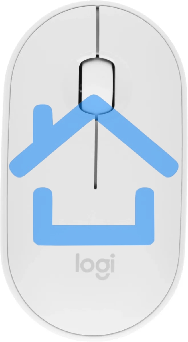 Мышь беспроводная Logitech Pebble 2 M350S белый, 4000 dpi, Bluetooth, кнопки - 3