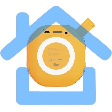 Колонка портативная MORE CHOICE (4610196400858) BS12 Orange