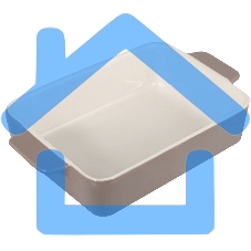 Форма для выпечки и запекания MAUNFELD BENTE MF37BNT01BW из жаропрочной керамики 37x20.5x7 см