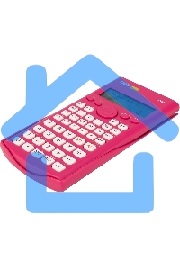 Калькулятор научный Deli E1710A/RED красный 10+2-разр.