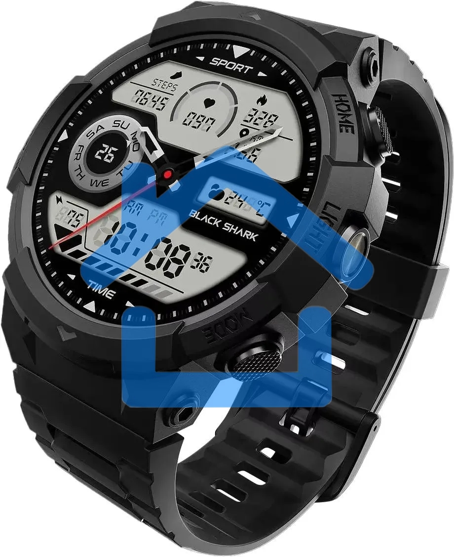 Смарт-часы Black Shark BS-W2402 (GS3 Sport) AMOLED корп.черный рем.черный (1746932)