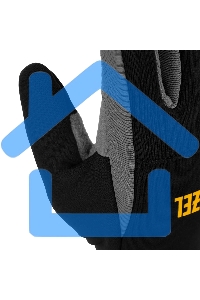 Перчатки универсальные Denzel 68088 искусственный мех, работа с сенсорным экраном, размер 10