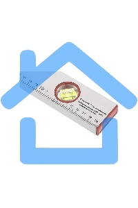 Уровень алюминиевый, 800 мм, 3 глазка, линейка Sparta