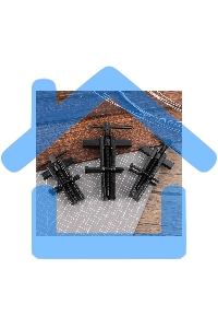 Съемник подшипников двухзахватный с регулируемым зажимом Deli DL-E106 150мм, сталь 45#