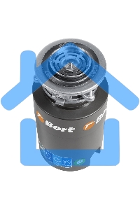 Измельчитель пищевых отходов Bort TITAN 4000 390 Вт; 4,2 кг/мин; 2800 об/мин; 1200 мл; Металл ; набор аксессуаров 4 шт [91275769] 91275769