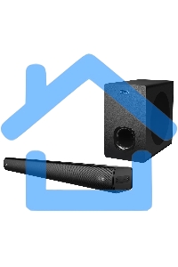 Саундбар ELTRONIC (30-77) SOUND SLICK 7, черный