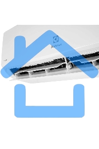 Блок внутренний сплит-системы Electrolux Fusion Wave Super DC EACS/I-07HFW/N8/in инвертор, 7000 BTU, 20 м², 22 дБ, охлаждение, обогрев, осушение, белый