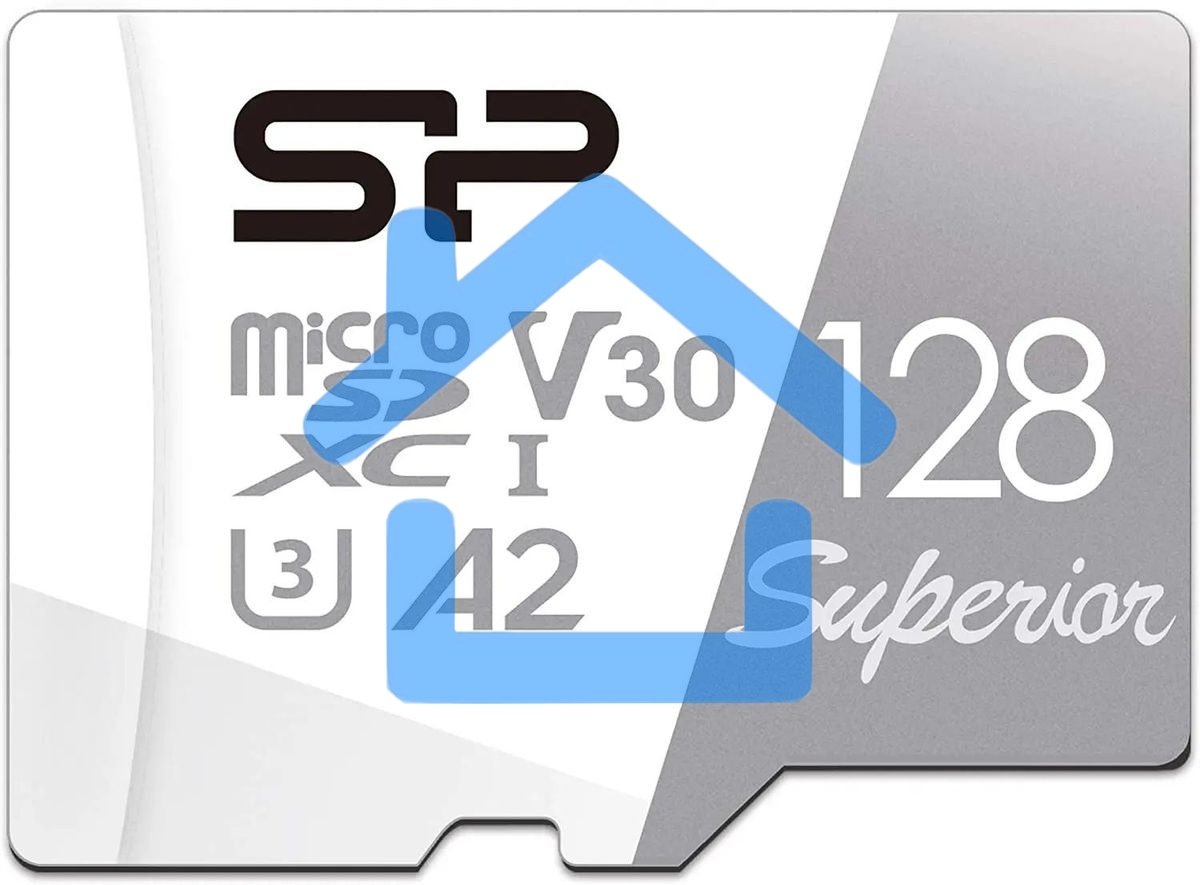 Флеш карта microSD 128Gb Silicon Power Superior Pro A2 microSDXC Class 10 UHS-I U3 Colorful 100/80 Mb/s (SD адаптер)