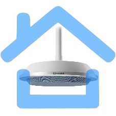 Микрофон Infobit iSpeaker CM710 Микрофонный массив, Digital Array Ceiling Microphone, support daisy-chain