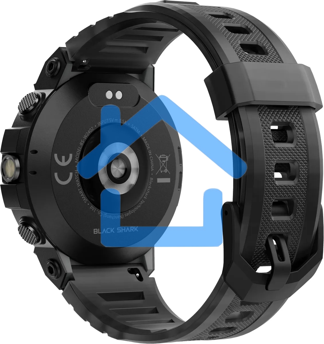 Смарт-часы Black Shark BS-W2402 (GS3 Sport) AMOLED корп.черный рем.черный (1746932)