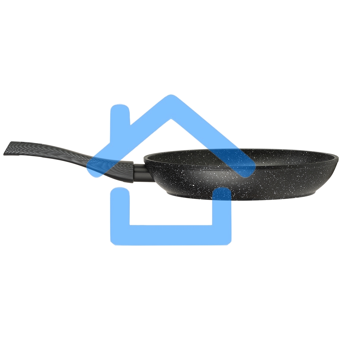 Сковорода LARA LR01-45-28 CARBON 28 см, 3-слойное покрытие 