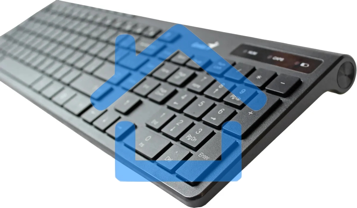 Клавиатура Genius SlimStar 7230 беспроводная, USB, Радиоканал, черный