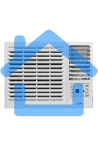 Кондиционер оконный Ballu BWC-09 AC 9000 BTU, 24 м², 49 дБ, охлаждение, осушение, белый