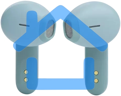 Наушники JBL, модель Wave Flex TWS, mint