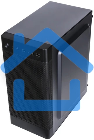 Компьютерный корпус Accord Q03B черный без БП mATX 2xUSB 3.0 audio