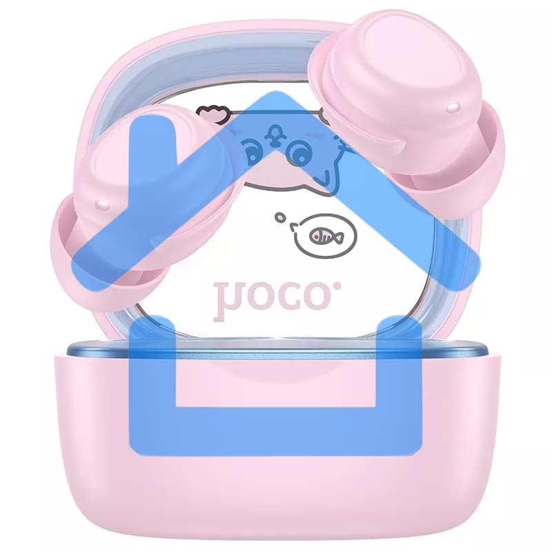 Беспроводные наушники HOCO (6942007645966) EW111 Friendly, Pink