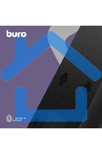 Сетевой фильтр Buro 500SH-5-B 5м (5 розеток) черный (коробка)