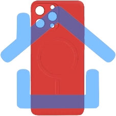 Чехол (клип-кейс) Gresso Magic, для Apple iPhone 13 Pro, красный cr17cvs207