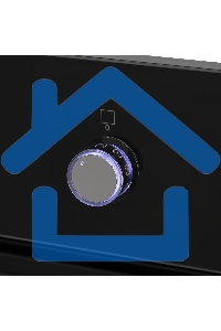 Духовой шкаф электрический встраиваемый HOMSair OEM657BK черный