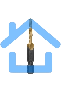 Сверло-метчик Denzel М4 х 0,7 мм, Р6М5