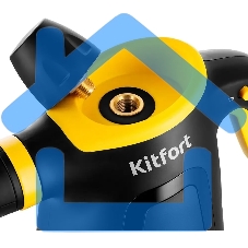 Пароочиститель ручной Kitfort КТ-9170-3 1050Вт черный/желтый