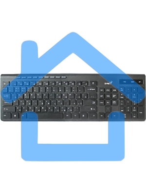 Клавиатура Genius SlimStar 7230 беспроводная, USB, Радиоканал, черный