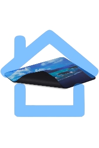 Коврик для мыши Buro BU-M10025 рисунок/Бора-Бора