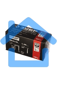 Скобы для степлера плоские ЗУБР 10 мм тип 53F, 5000 шт