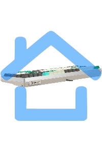 Клавиатура A4Tech Bloody S98 Pixels Green проводная USB белый/бежевый