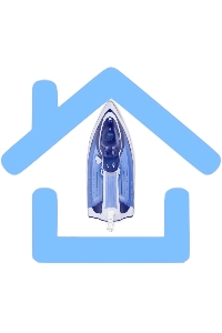 Утюг BQ SI1003 белый-синий