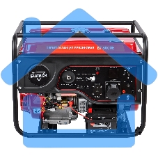 Электрогенератор бензиновый Elitech БГ 8000Е, 6.5 кВт, 102 дБ, 83 кг