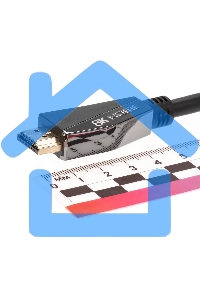 Кабель HDMI 19M/M,ver. 2.1, 8K@60 Hz 1m VCOM <CG860-1M>