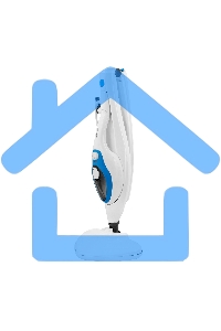 Паровая швабра Maunfeld MF-1933BL PRO 1500 Вт, белый