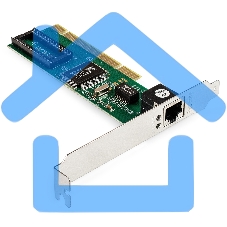 Сетевой адаптер ExeGate EXE-520 PCI 10/100Mbps RTL8139D (OEM) EX281223RUS