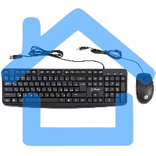 Комплект клавиатура + мышь Оклик S603 клав:черный мышь:черный USB