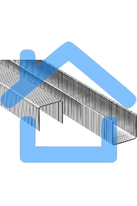 Скобы для степлера плоские ЗУБР 10 мм тип 53F, 5000 шт