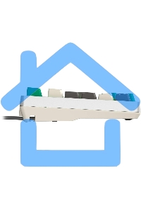 Клавиатура A4Tech Bloody S98 Pixels Green проводная USB белый/бежевый