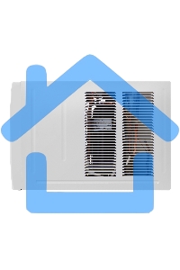 Кондиционер оконный Ballu BWC-09 AC 9000 BTU, 24 м², 49 дБ, охлаждение, осушение, белый