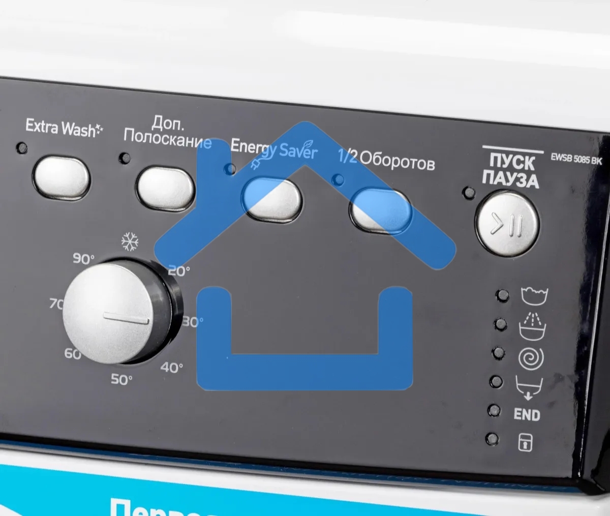 Стиральная машина Indesit EWSB 5085 BK CIS белый, загрузка фронтальная 5 кг, 800 об/мин., класс: А