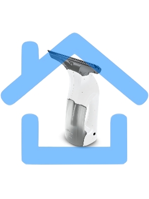 Мойщик окон Karcher WV 1 шир.скреб.:250мм пит.:от аккум. желтый