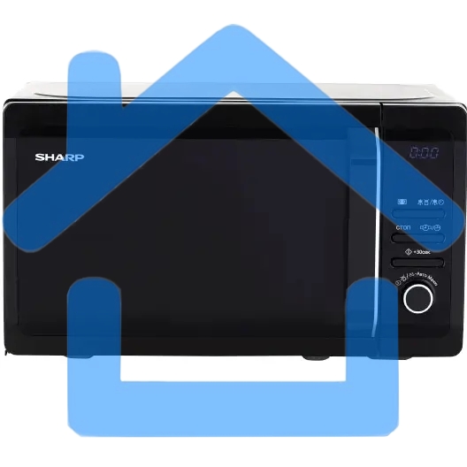 Микроволновая печь Sharp R2852RK / 20 л, 800 Вт, эмаль, черный