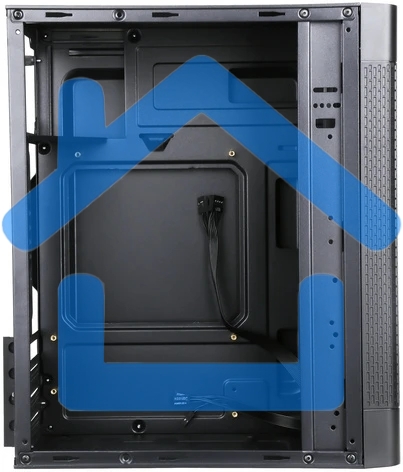 Компьютерный корпус Accord Q03B черный без БП mATX 2xUSB 3.0 audio