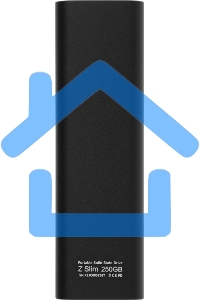 Внешний SSD Netac Z SLIM, 250 GB, USB 3.2 Gen 2 Type-C, R/W 550/480, черный